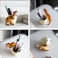 thumbnail image 4 of Soporte para bolígrafos y lápices para escritorio Banllis Dinosaur T-Rex, 4 of 9