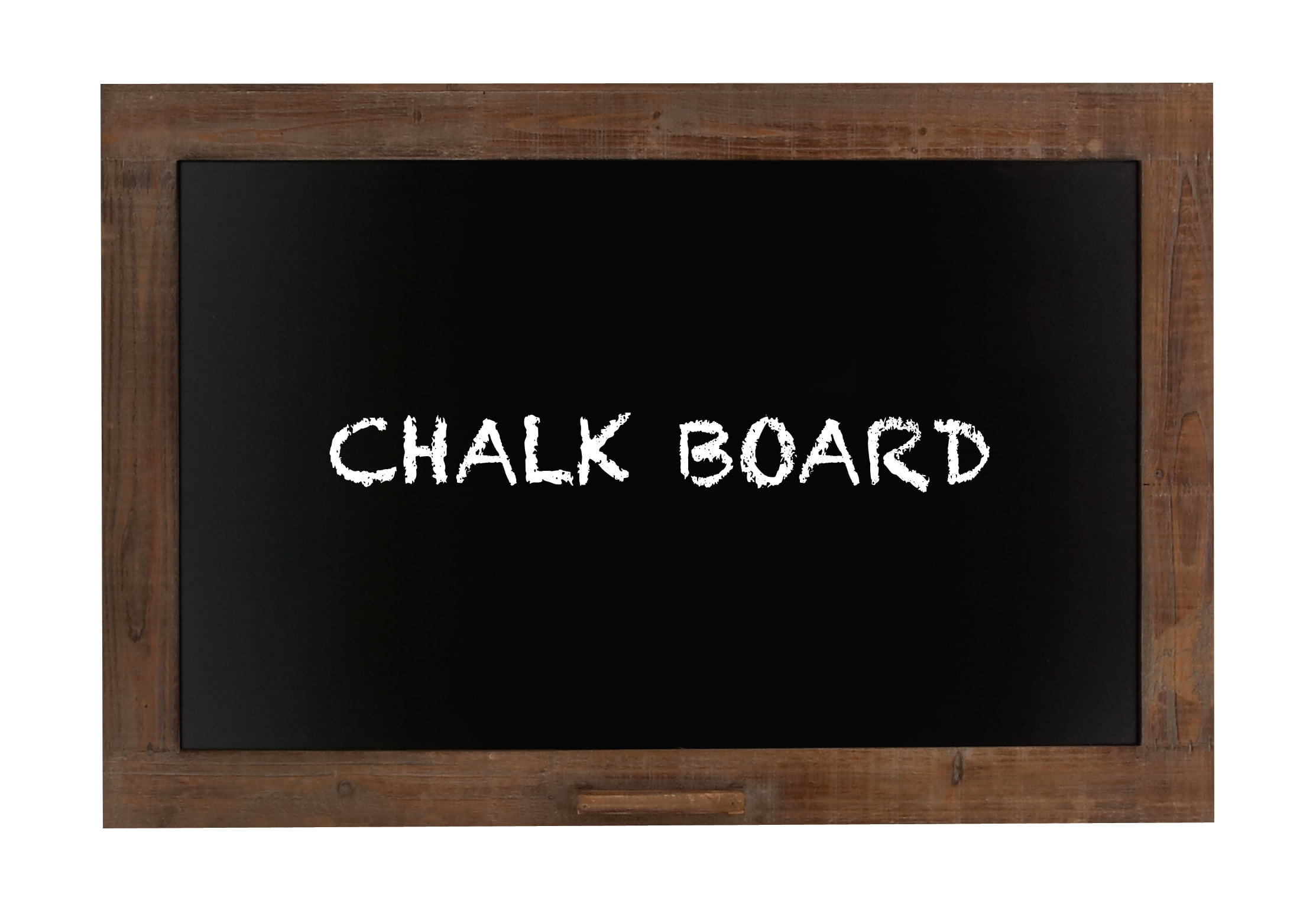 Smart Contemporary Styled Wood Blackboard