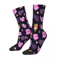 thumbnail image 4 of Calcetines con diseño de axolotl feliz, accesorios para mujer, calcetines de vestir flexibles para hombre, 4 of 5