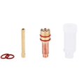 thumbnail image 1 of WP17/18/26 Welding Torch Filter Guide Fluid Protection Collet with Transparent Glass Cover, 1 of 4