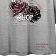 thumbnail image 5 of Maria's Flower Shop Crew Neck Short Sleeve Pelican Women's Crop Top-XS, 5 of 5
