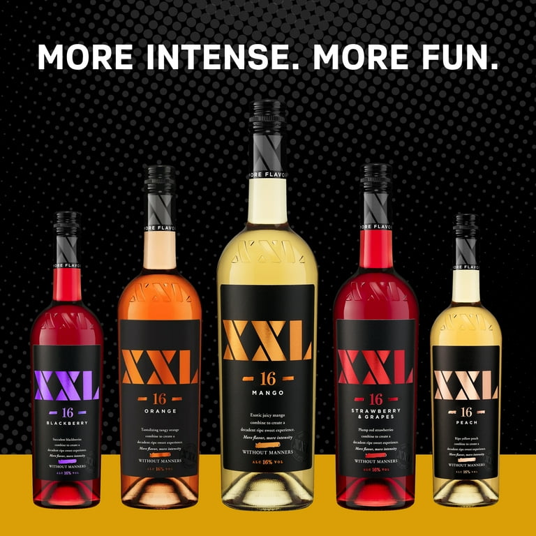 XXL Mango Moscato Wine, 750 ml, Glass Bottle, 16% ABV - Walmart.com