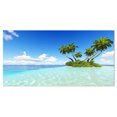 thumbnail image 2 of Design Art - Île de Coraux sous Ciel Bleu, 2 of 3