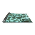 thumbnail image 2 of Ahgly Company Indoor Rectangle Abstract Light Blue Modern Area Rugs, 8' x 12', 2 of 4