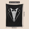 thumbnail image 2 of Tapestry Wall Hanging Tuxedo Tapestries For Bedroom Aesthetic Home Wall Dorm 60 X 80 Inches, 2 of 6