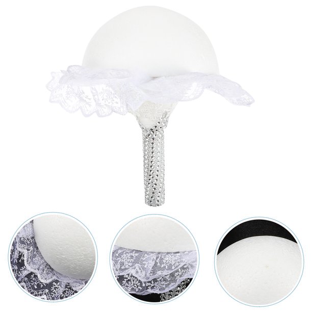 1pc Bride Flower Bouquet Holder Wedding Bridal Bouquet Holder Foams