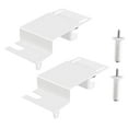 thumbnail image 2 of Lipstore 2 Pieces Child Safety Door Top Locks Childproofing Metal based on Door Frame White, 2 of 8