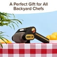 thumbnail image 6 of Horsepower Giddy Up GOLD Bristle-Free Spinning Grill Brush w/LED & Longer Run Time, Cordless/Rechargeable, 304 Stainless Steel Power Roller Blasts Away Burnt-On Food, No Bristles No Preheating 350 RP, 6 of 9