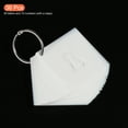 thumbnail image 3 of Unique Bargains 1 Inch Letter Number Stencils 2.2' Width Reusable Alphabet Numbers Templates Set with Ring, White 36 Pack, 3 of 6