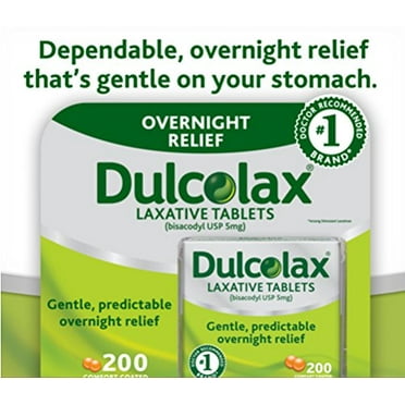 Dulcolax Laxative Tablets, 200 Ct