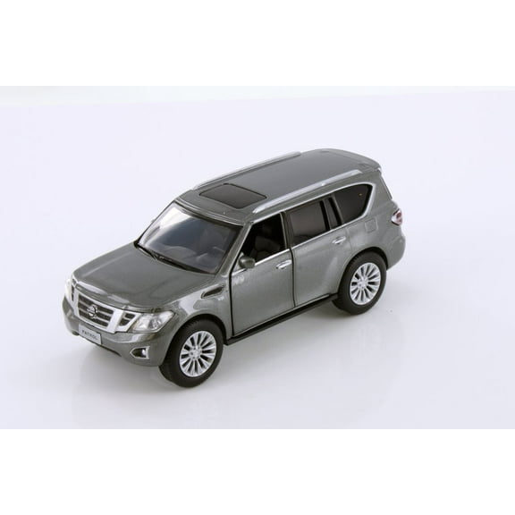 Nissan Patrol Y62, Gray - Tayumo TM15215GY - 1/36 scale Diecast Model Toy Car