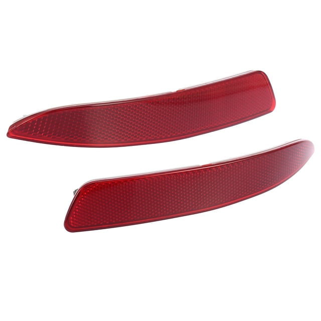 1 Pair Automobile Rear Bumper Reflector Strip Cover Left Right Side 63217158949 63217158950 for BMW X5 2007-2013