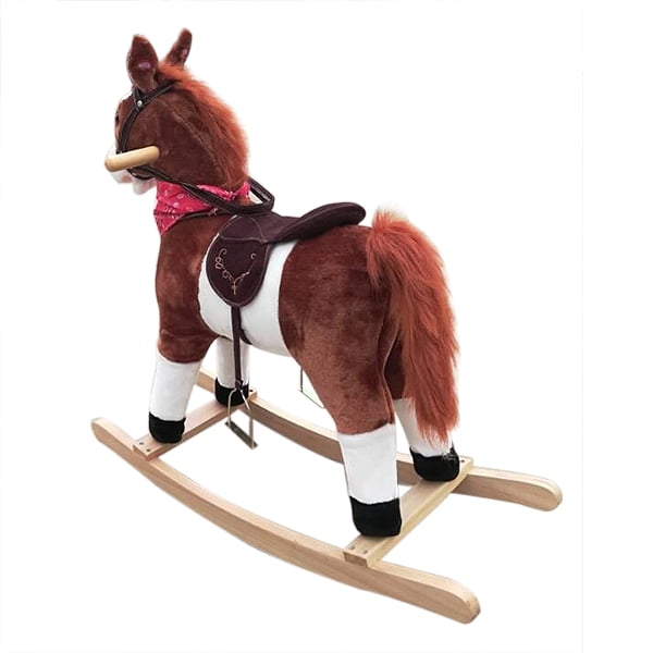 neighing rocking horse