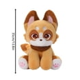 thumbnail image 2 of Foxes Plush Toy, 1 Doll Included, High-Quality Short Plush Cotton Material, Soft And Cuddly Design, Ideal For Children And Doll Lovers, Brings Comfort And Warmth, Perfect For Home One Size Brown, 2 of 5