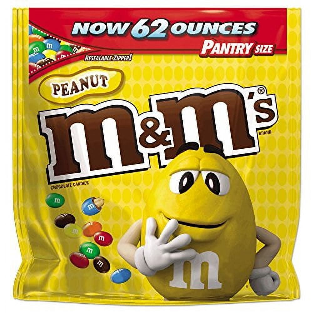 M&M's Bulk Chocolate Candy, Peanut, 62 Oz - Walmart.com