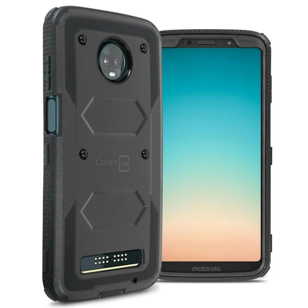 CoverON Motorola Moto Z3 Play / Moto Z3 Case, Tank Series
