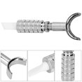 thumbnail image 4 of Hoja para Tallar Cuero Bling Bling Cuchillo Giratorio Manual para Cuero Herramienta de Cerámica para Artesanía en Cuero, 4 of 12
