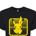 thumbnail image 3 of Pokémon - Retro Pikachu Art - Juniors Cropped Cotton Blend T-Shirt, 3 of 5