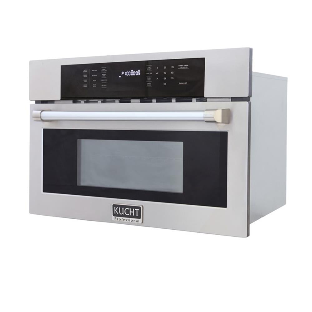 Pemberly Row Stainless Steel Air Fryer & Convection Built In Microwave