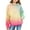 Multicolor, variant on Ruyang Oversized Preppy Hoodies for Girls Gradient Color Hooded Sweatshirt School Trendy Tie Dye Sweaters with Pocket
