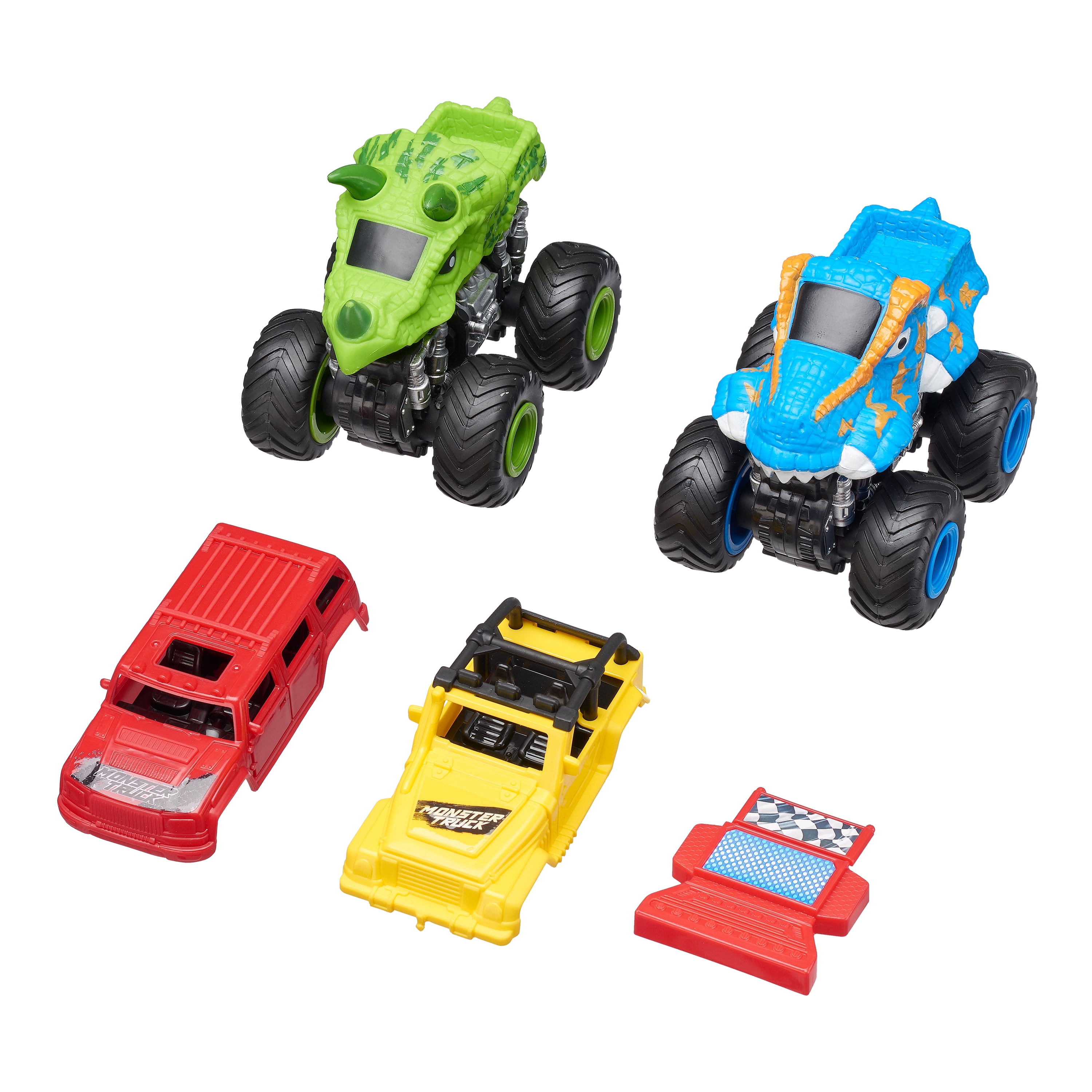 Kid Connection Monster Truck Play Set, 7 Pieces