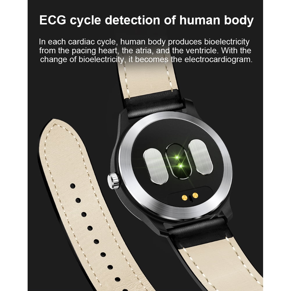 N58 Smart Watch Sports Bracelet PPG ECG HRV Report Heart Rate Blood Pressure Test Monitor Pedometer Walmart
