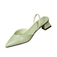 thumbnail image 2 of Willtoo Pointed Toe Mule Sandals for Women, High Heel Slippers for Office, Spring Casual Sandal, 2 of 7