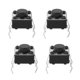 thumbnail image 5 of Interruptor de botón táctil fácil de almacenar y transportar interruptor micro táctil interruptor táctil de 100 piezas de estructura simple para interruptor de placa de ANGGREK Otros, 5 of 8