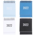 thumbnail image 2 of 4 Pcs Petits Calendriers de Bureau Intérieur Calendriers de Notes du Nouvel An Petits Calendriers, 2 of 8