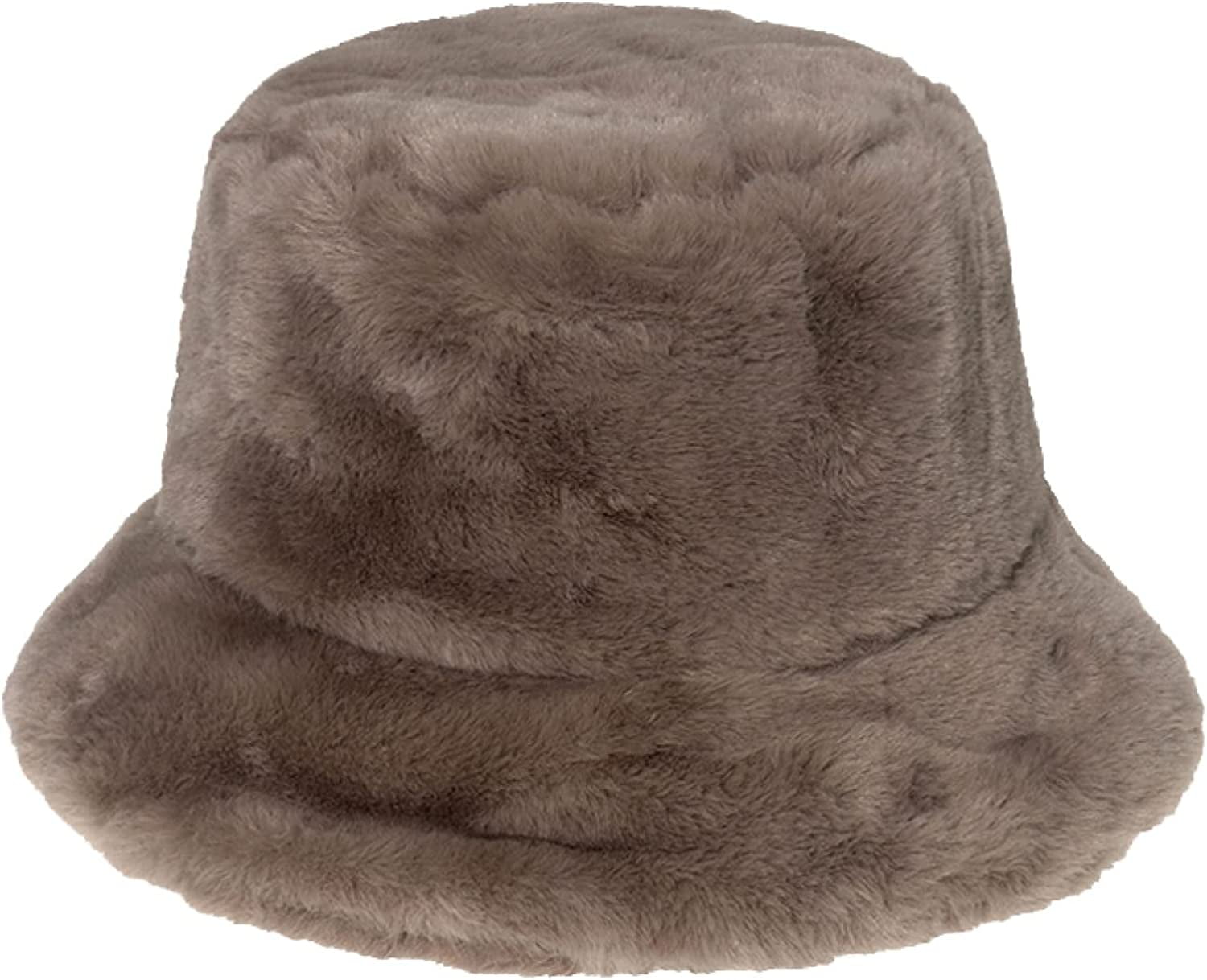 Winter Cap for Furry Sport Compressible Bucket CoCopeaunts Women Color Solid Fluffy Hat Fisherman Warmer Street Men Outdoor