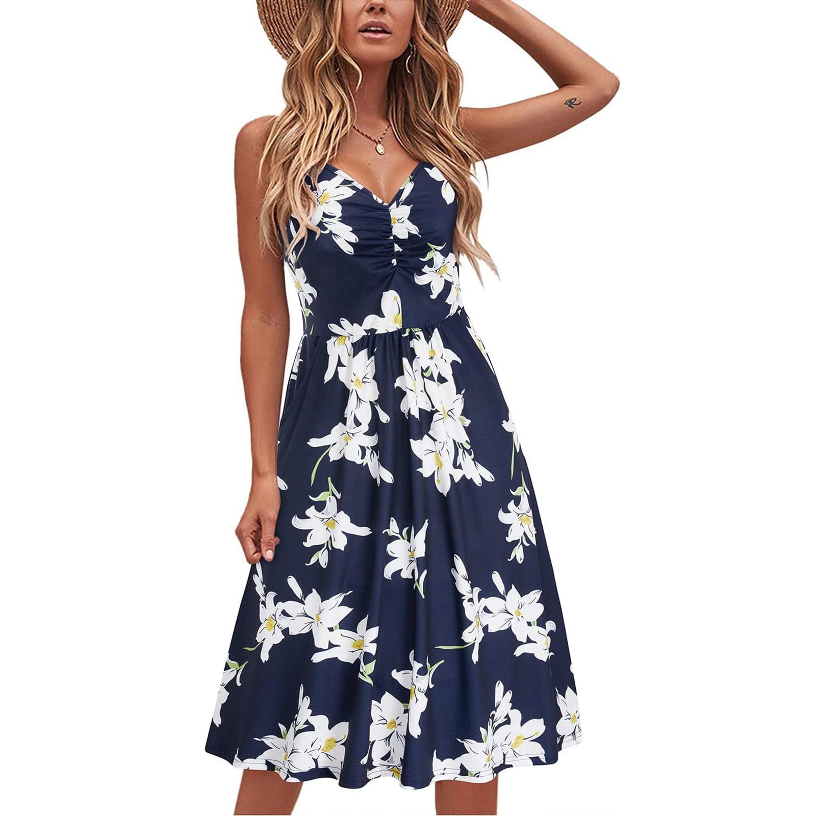 Donald Women Casual Summer Sleeveless 