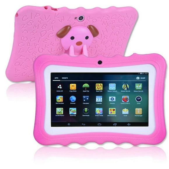 7" Kids Tablet Android Tablet Pc 8gb Rom 1024*600 Resolution Wifi Kids Tablet Pc, Pink