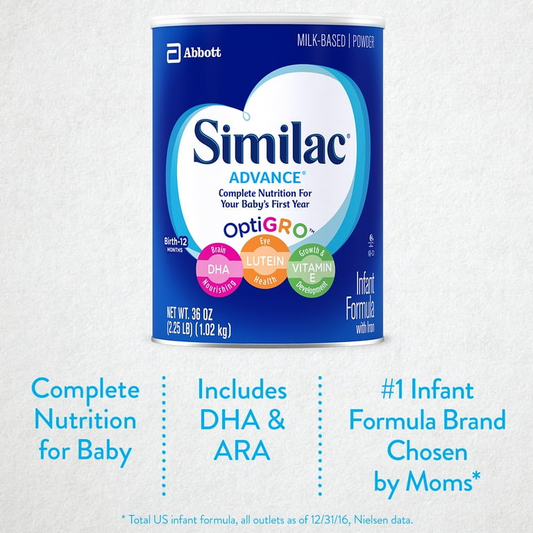 Similac Advance Infant Formula With Iron Powder - 30.8oz : Target