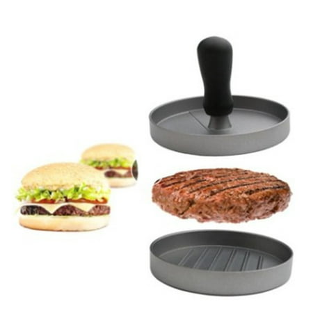 

Stainless Steel Burger Press Patty Press with Handle Non-Stick Hamburger Press