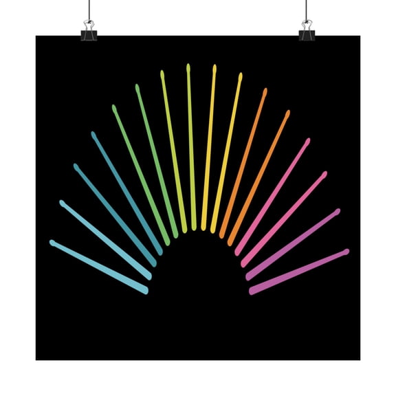 Marching Band Poster - Wall Decor for Music Gift