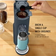 Ninja Pods & Grounds Hot & Iced Single-Serve Coffee Maker, K-Cup Pod Compatible, Rapid Cold Brew, PB045CY, Cyberspace