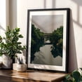 thumbnail image 4 of BRIDGE OVER STILL WATERS - Austin Texas Photography Bridge Nature Landscape Scenic Forest Black Framed Wall Art Print 16 x 24 inches, 4 of 8