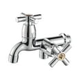 thumbnail image 2 of Grifo de grifo,Grifo de agua de pared Grifo G1/2,Lavandería Baño Lavadora Bañera Grifo,Grifos para fregadero de balcón Grifo para jardín Grifo de agua fría individual,Grifo de cocina para, 2 of 8