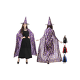 thumbnail image 1 of Disfraz De Halloween Capa Con Capucha Manto De Halloween Bruja Cosplay Adulto Xtellar morado, 1 of 4