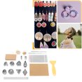 thumbnail image 1 of Clay Cutters, Incisive Complete Tools  Clay Earrings Cutters Sturdy Durable  For Jewelry Making, 1 of 8