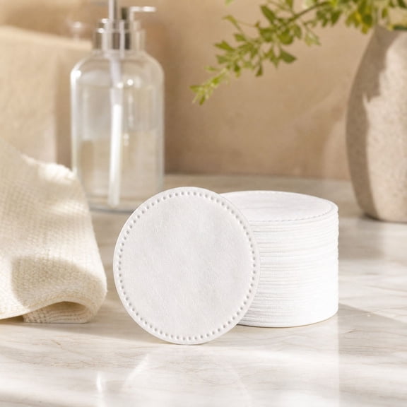 Makeup Remover Pads 100 pcs Round Facial Cleansing Cotton Pads Soft Daily Skincare Tool For Removing Makeup Beauty Care Home Use