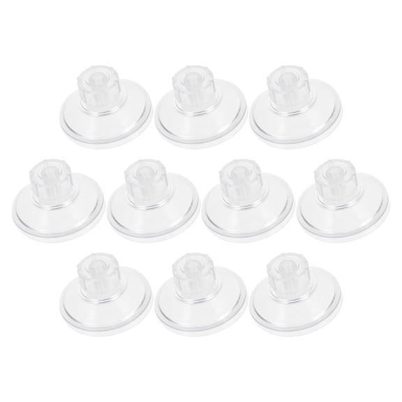 10 Pieces Strong Suction Aquarium Sucker Threaded Screw for Air Plant Bottle Holder