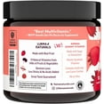 thumbnail image 3 of Llama Naturals Multivitamin for Women & Men, Vegan, Organic Gummies with Vitamin D, C & K, Adults Real Fruit Gummy Vitamins, Chewable Multivitamin Supplement, No Added Sugar Cane, Strawberry, 120 Ct, 3 of 9
