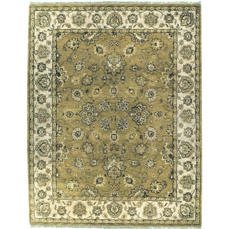 Due Process Stable Trading Thana Agra Gold & Ivory Area Rug, 4 x 6 ft.