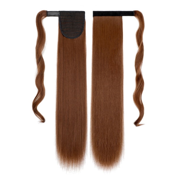 Cola de caballo con velcro pelo liso-12# MFZFUKR CPB-DE-LYY82-7