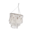thumbnail image 4 of Tombra de lámparas colgantes de boho, escala de lámparas de macrame, cubierta de luz, decoración del techo de sombra de luz colgante para sala de Estilo a, 4 of 10