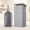 Light Gray, variant on Norcho Slim Laundry Hamper with Lid, Narrow Collapsible Laundry Basket with Removable Bag and Bamboo Handles, Dark Gray, 65L, Back to School