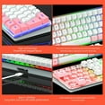 thumbnail image 5 of SuoKom Wired Computer Keyboard, 61-Keys RGB Backlit Compact Gaming Mechanical Keyboard Feel, Type-C Plug, Office School Supplies Compatible for Computer, Desktop, PC, Laptop, 5 of 7