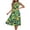 *11-Yellow, variant on VBVC Women's Floral Print Sleeveless Fit and Flare Midi Dress , Ladies' Crew Neck Casual Summer Dress , Beach Vacation Flowy Sundress For Women,Purple,S-2XL