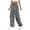 Dark Gray, variant on WREESH Womens Cargo Sweatpants Fashion Casual Loose Solid Trousers Pockets Elastic Waist Long Pants Dark Gray